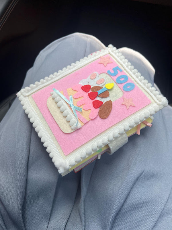 Handmade Felt Photo Album: Kawaii Keepsake Scrapbook