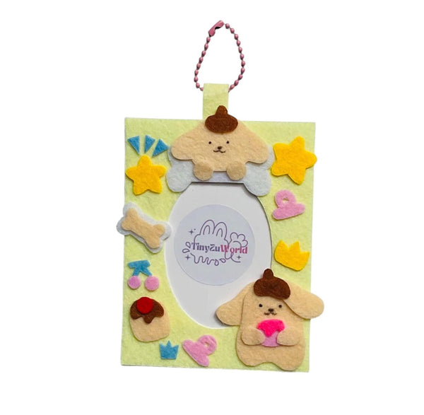 Cute Dog Cardholder Keychain